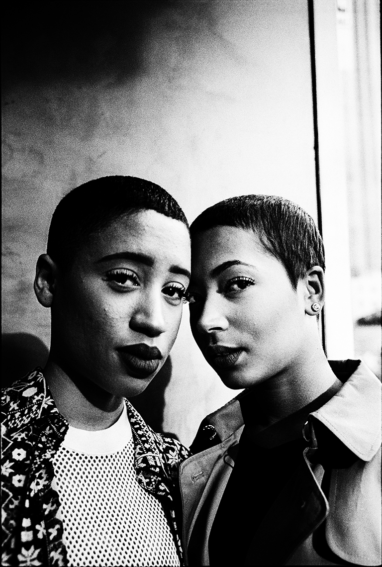 Leusi and Leslie on Canal Street, New York City, 2015 (from Dear New Yorker)